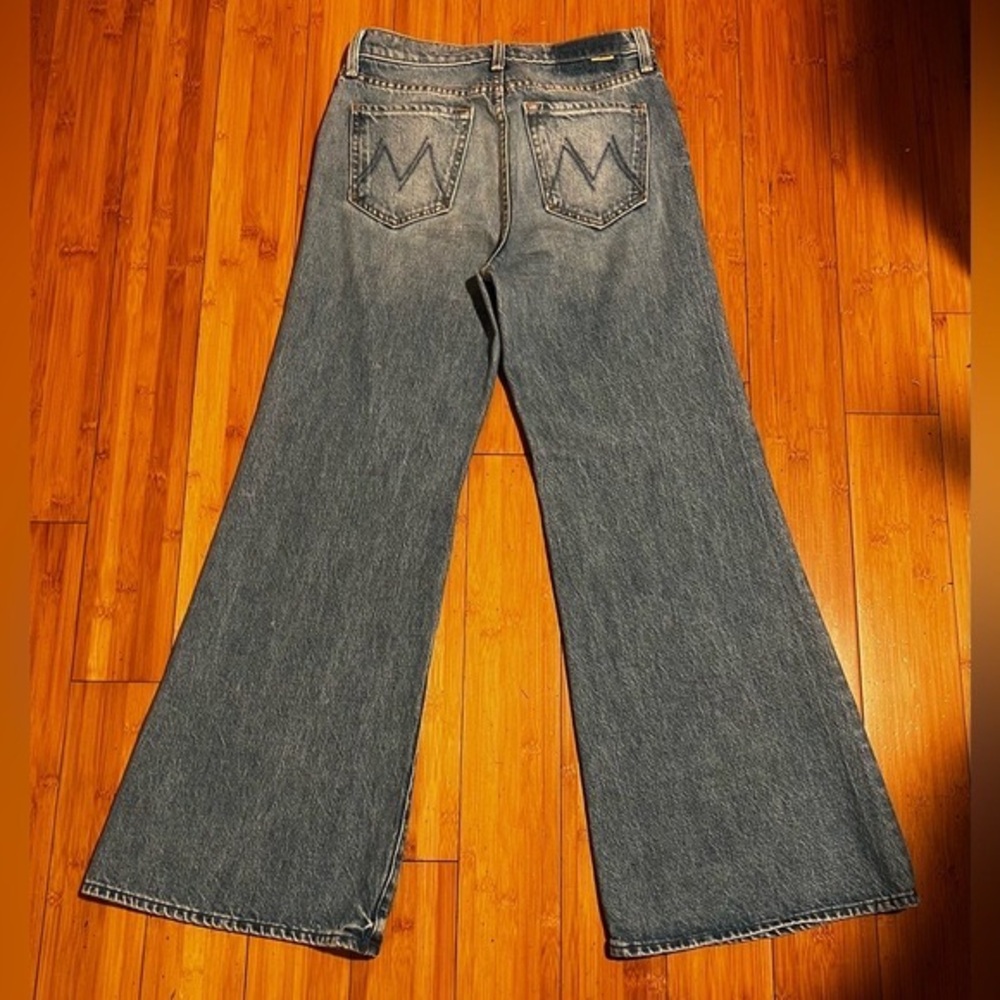 MOTHER Superior The Tomcat Wide Leg Jeans in Pretty Is As Pretty Does Size 25 - Picture 6 of 6